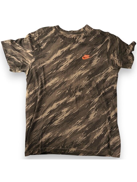 Nike Other - Nike Tee Embroidered Camo Camouflage Cotton T-shirt Size Small